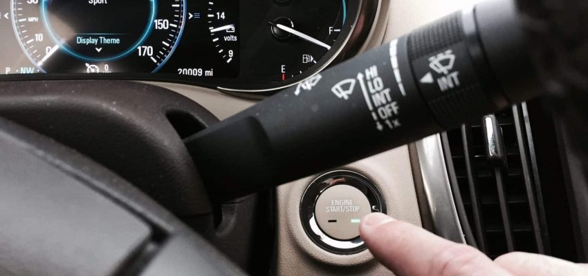 Let's go! Keyless starter. Start, stop, beginning, ending, time to stop